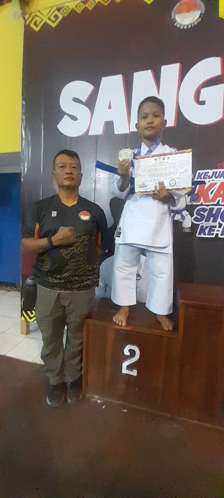 Juara 2 Shokkaido Tingkat Nasional